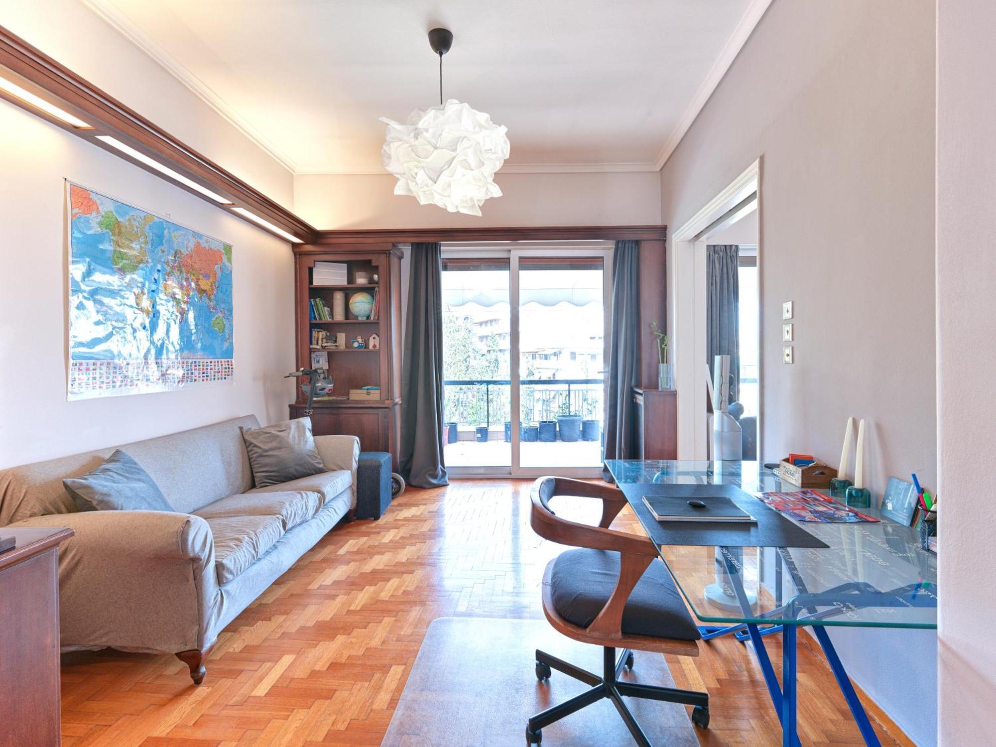 Central Pagrati Apartment With Park View Balcony - Opp Pangrati Grove أثينا المظهر الخارجي الصورة